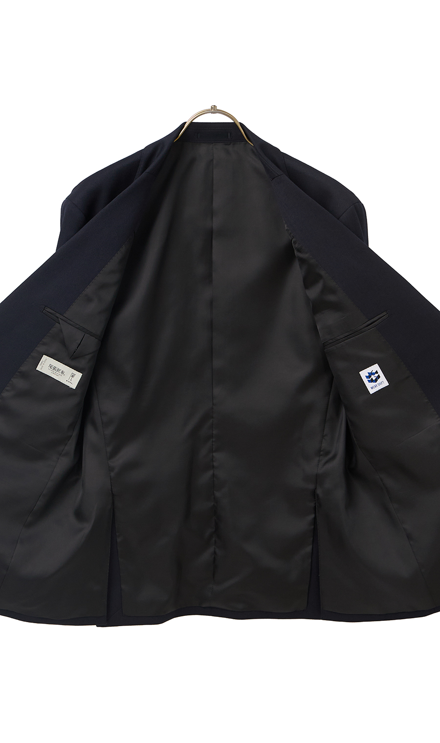 スタイリッシュスーツ【WEAR SHiFT】 ネイビー 体型:YA体(スリム型),号数(身長):4号(165cm)