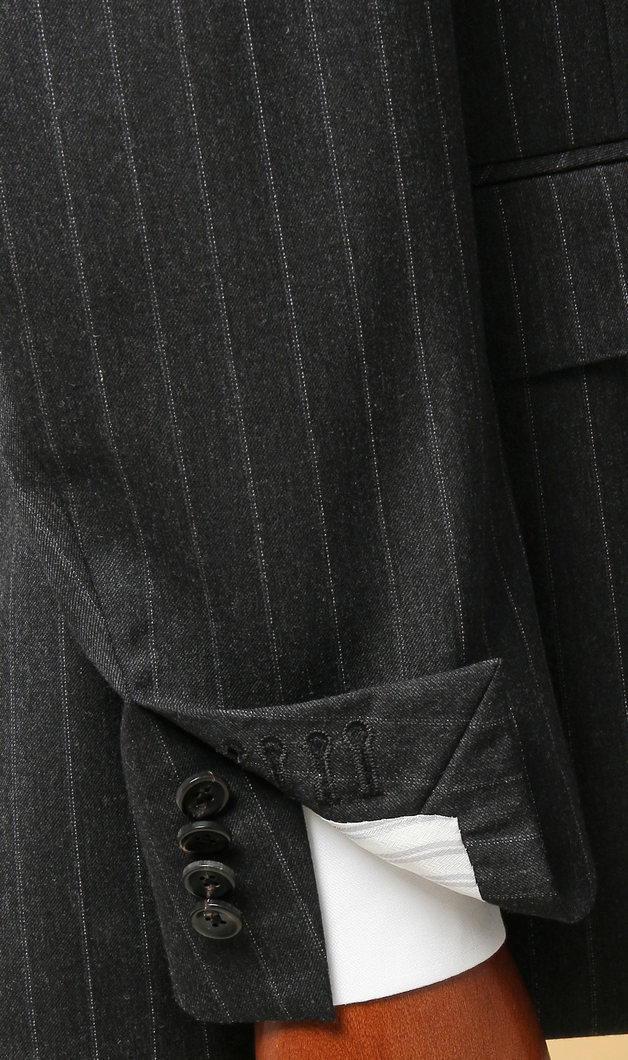 プレミアムスタイリッシュスーツ【御幸毛織】【made in Japan PRIDE】 グレー 体型:AB体(がっちり型),号数（身長）:4号(165cm)