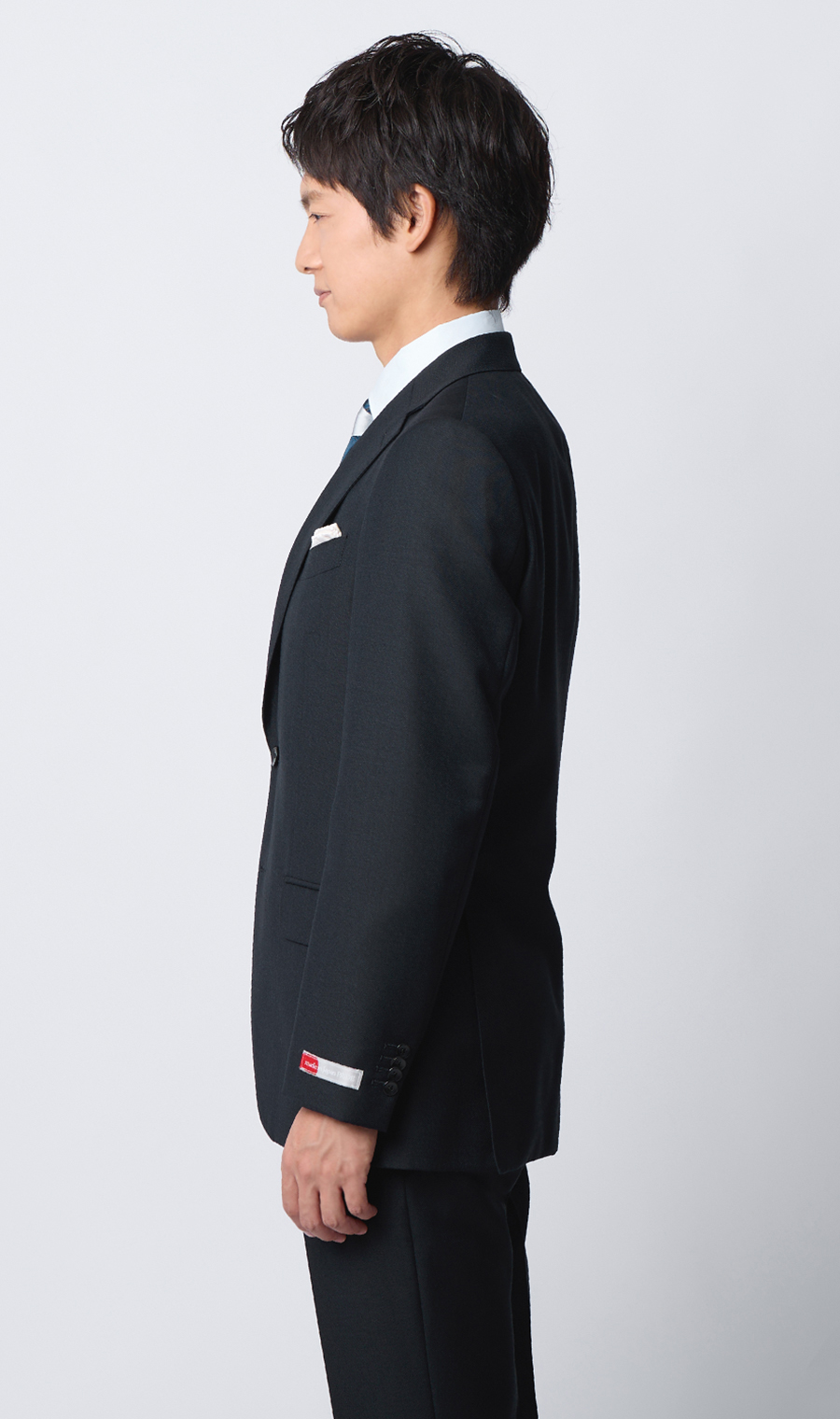 プレミアムスタイリッシュスーツ【御幸毛織】【made in Japan PRIDE】 ネイビー 体型:YA体(スリム型),号数(身長):3号(160cm)