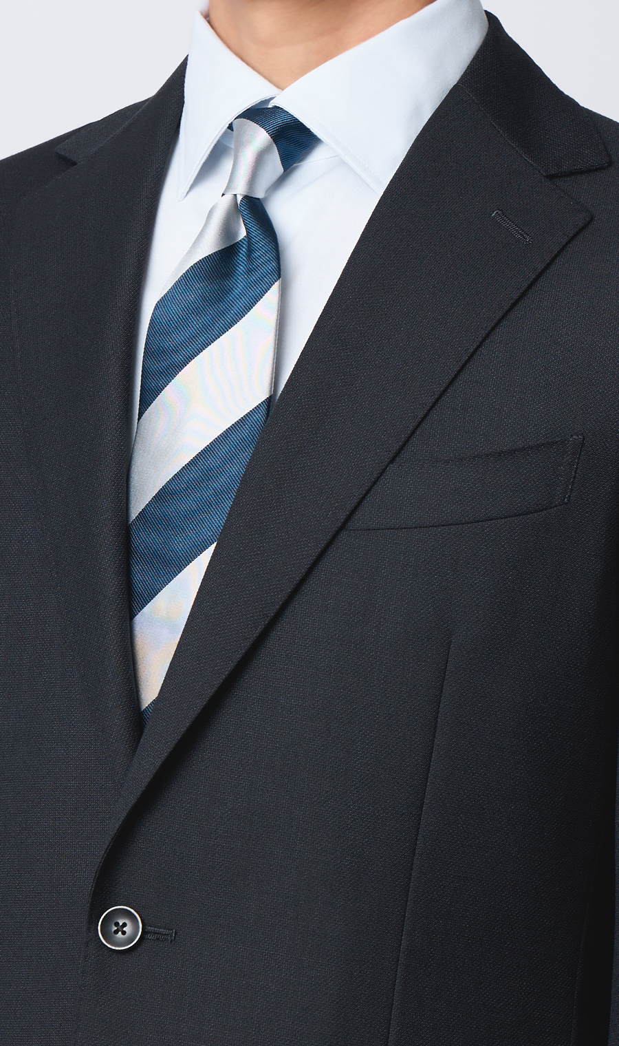 プレミアムスタイリッシュスーツ【御幸毛織】【made in Japan PRIDE】 ネイビー 体型:YA体(スリム型),号数(身長):3号(160cm)