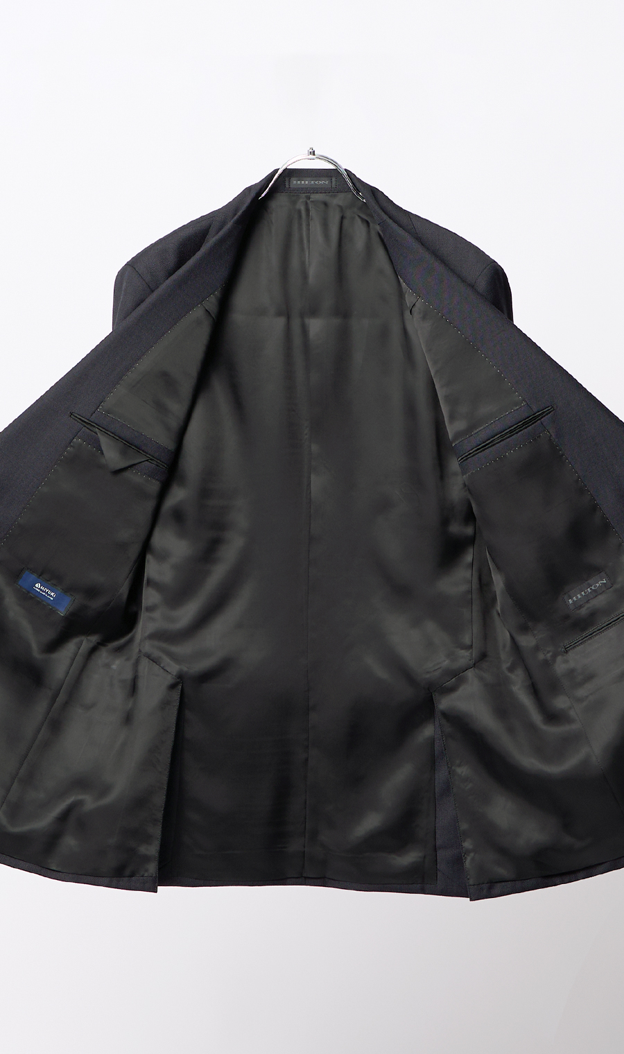 プレミアムスタイリッシュスーツ【御幸毛織】【made in Japan PRIDE】 グレー 体型:YA体(スリム型),号数(身長):3号(160cm)