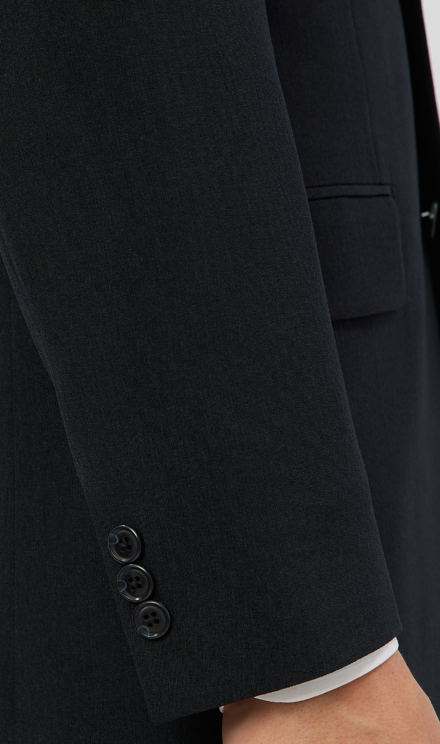 スタイリッシュスーツ【ウォッシャブル】 ネイビー 体型:YA体(スリム型),号数（身長）:3号(160cm)