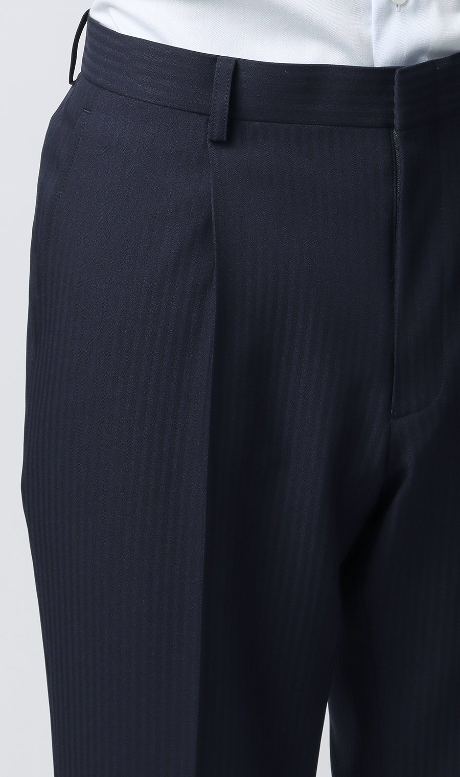 スタイリッシュスーツ【ウォッシャブル】 ネイビー系 体型:YA体(スリム型),号数（身長）:3号(160cm)