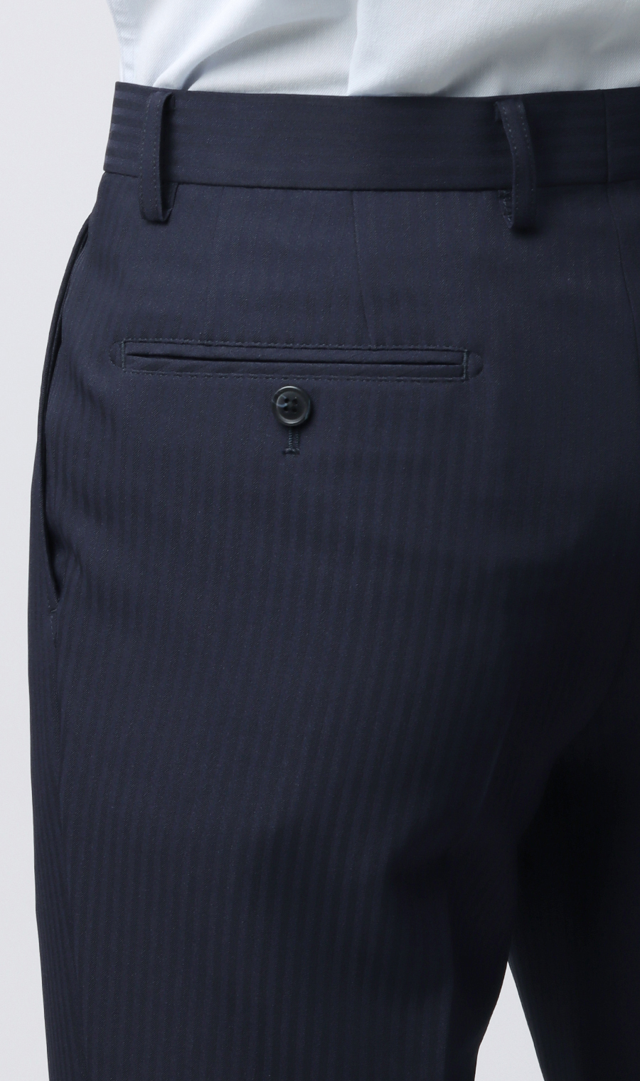 スタイリッシュスーツ【ウォッシャブル】 ネイビー系 体型:YA体(スリム型),号数（身長）:3号(160cm)