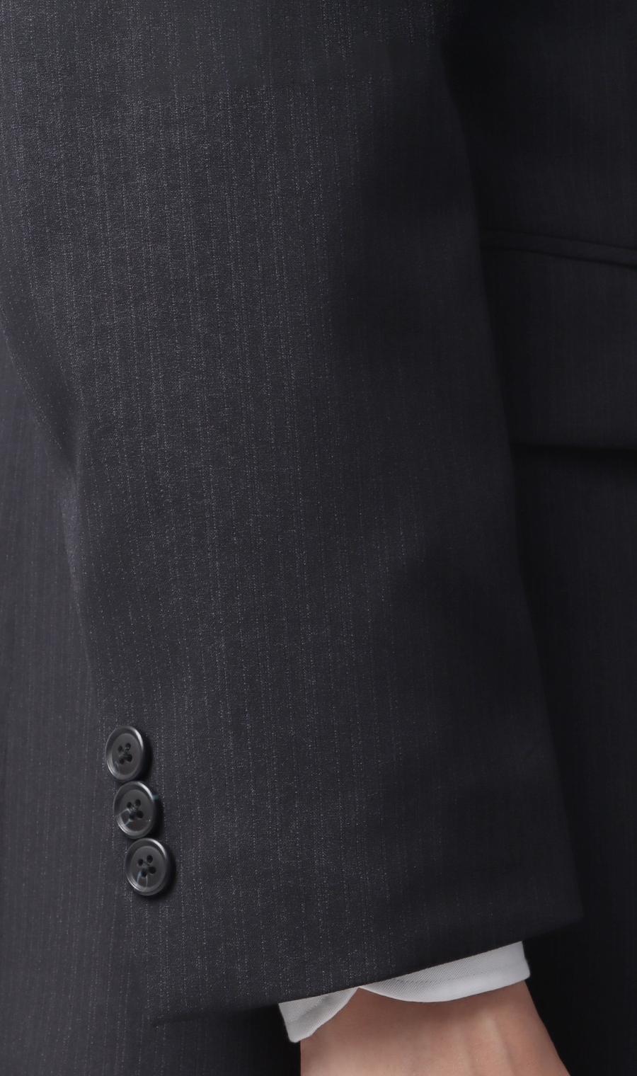 スタイリッシュスーツ【ウォッシャブル】 ネイビー 体型:YA体(スリム型),号数（身長）:3号(160cm)