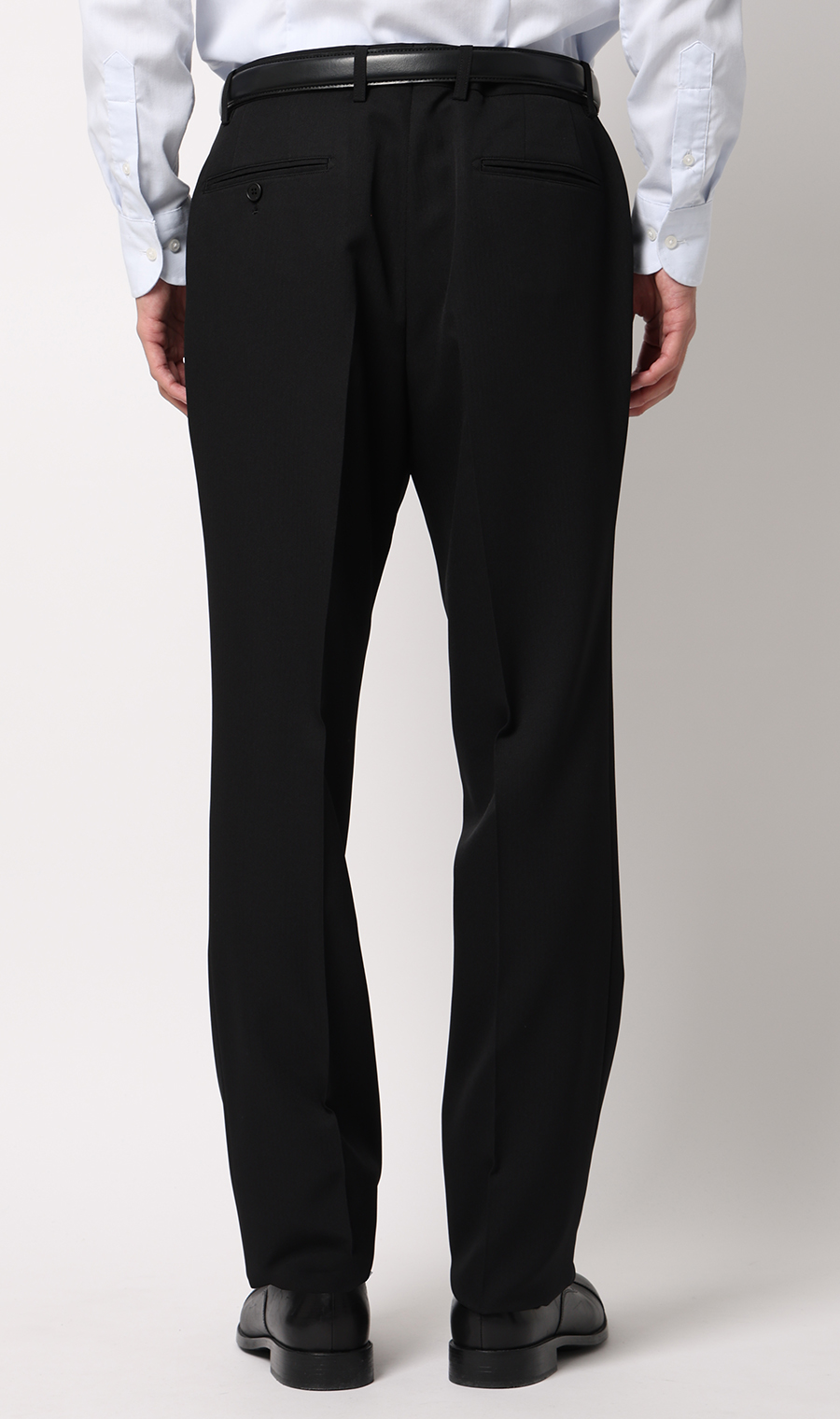 スタイリッシュスーツ【ウォッシャブル】 ブラック 体型:A体(標準型),号数（身長）:4号(165cm)