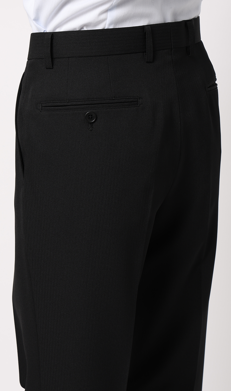 スタイリッシュスーツ【ウォッシャブル】 ブラック 体型:A体(標準型),号数（身長）:4号(165cm)