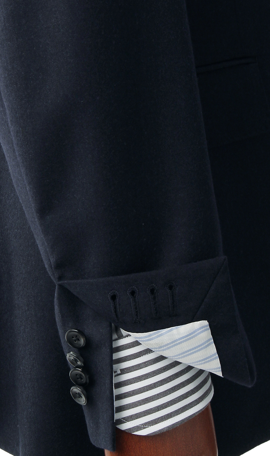 プレミアムスタイリッシュスーツ《E・THOMAS》《Super120’s》 ネイビー 体型:A体(標準型),号数(身長):4号(165cm)