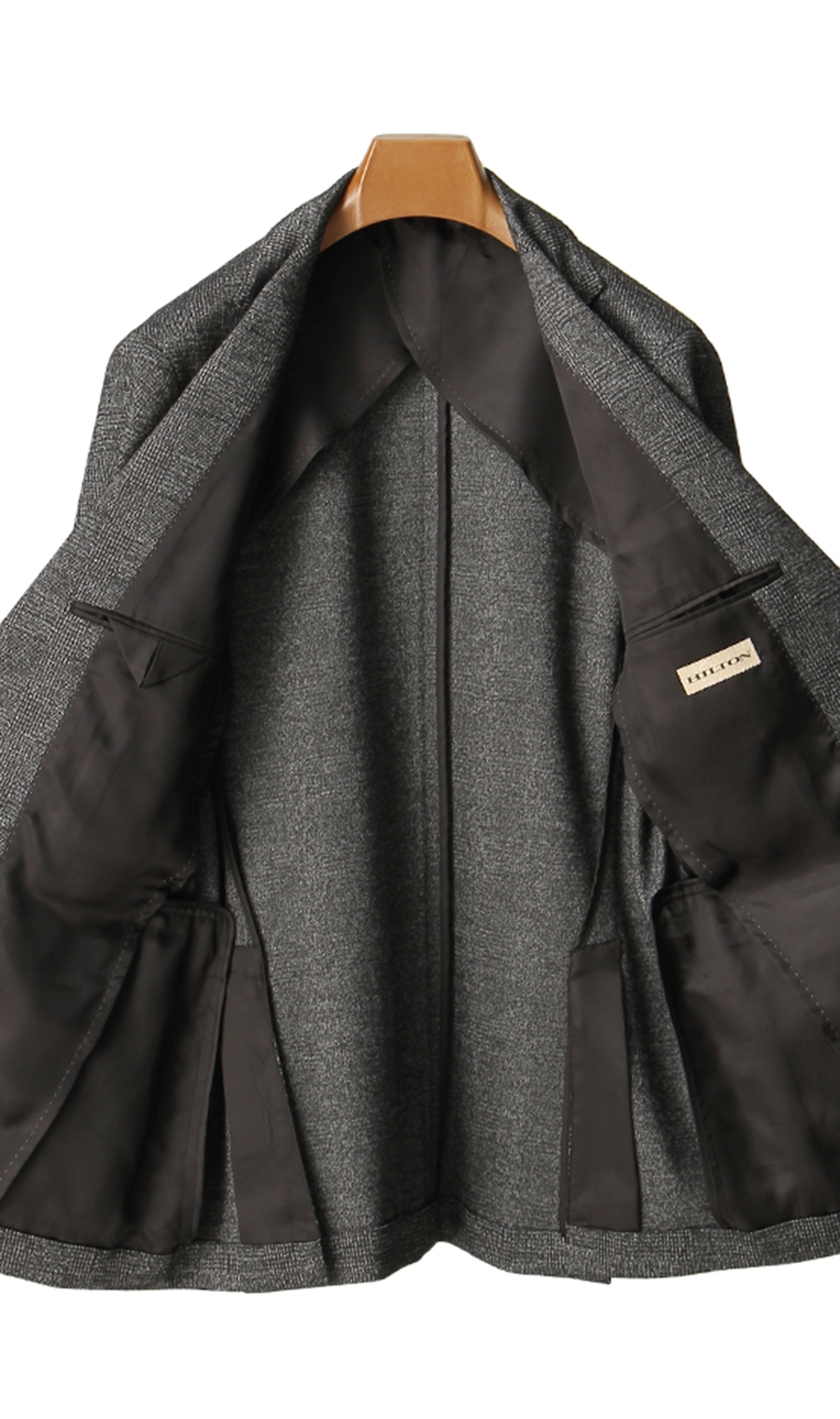 プレミアムスタイリッシュスーツ《RELAXING MODEL》 グレー 体型:YA体(スリム型),号数（身長）:5号(170cm)