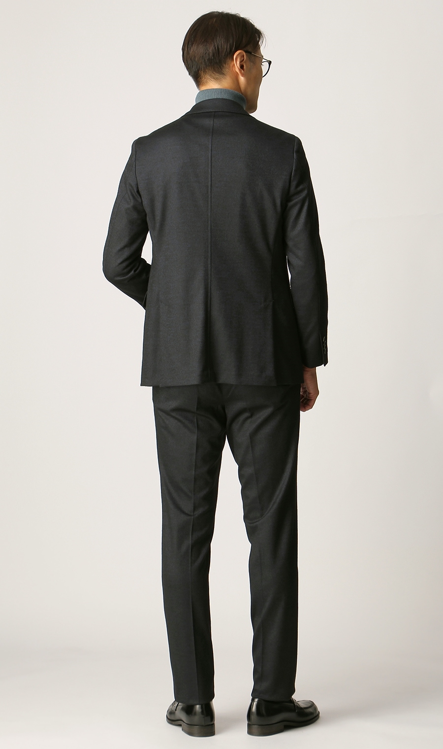 プレミアムスタイリッシュスーツ《RELAXING MODEL》 ネイビー 体型:A体(標準型),号数（身長）:4号(165cm)