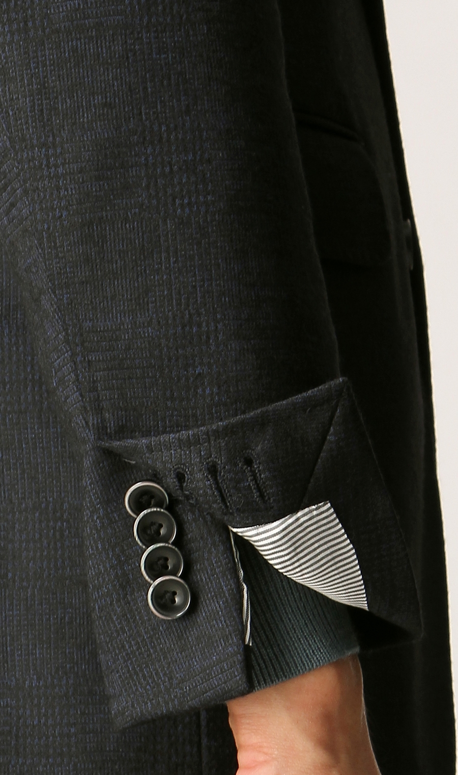 プレミアムスタイリッシュスーツ《RELAXING MODEL》 ネイビー 体型:A体(標準型),号数（身長）:4号(165cm)