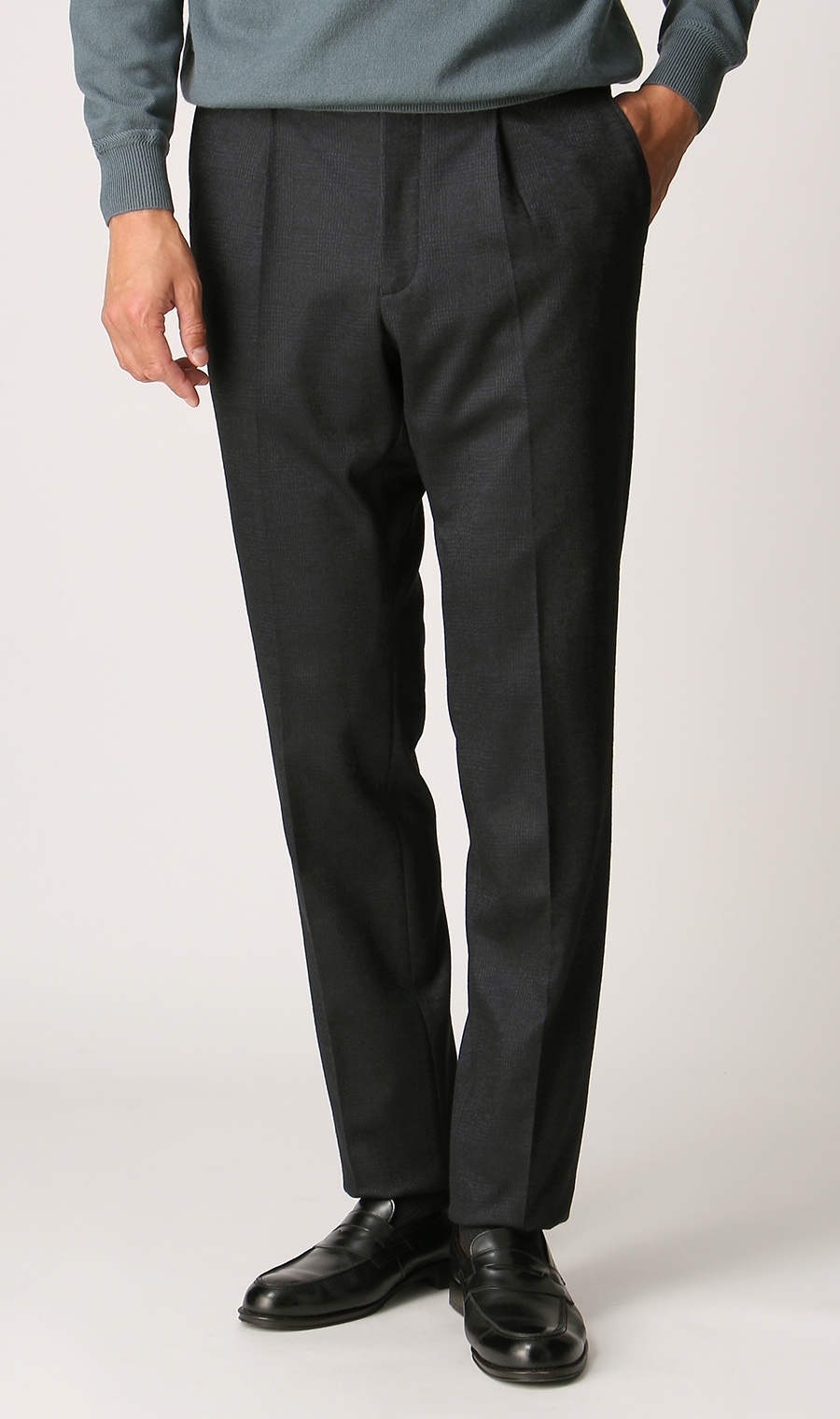 プレミアムスタイリッシュスーツ《RELAXING MODEL》 ネイビー 体型:A体(標準型),号数（身長）:4号(165cm)