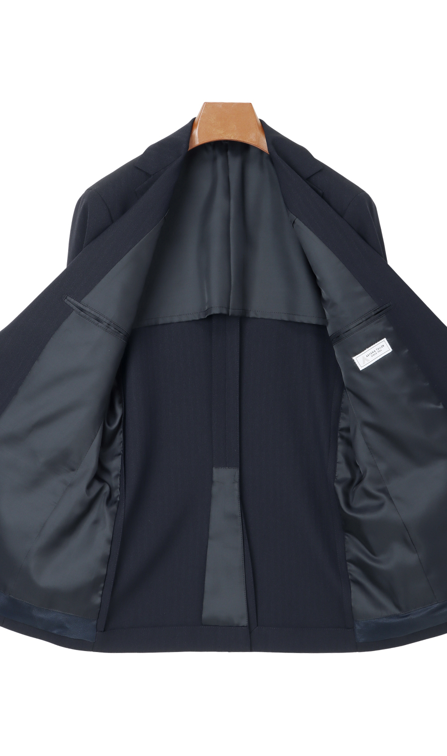 スタイリッシュスーツ【ウォッシャブル】 ネイビー 体型:YA体(スリム型),号数（身長）:3号(160cm)