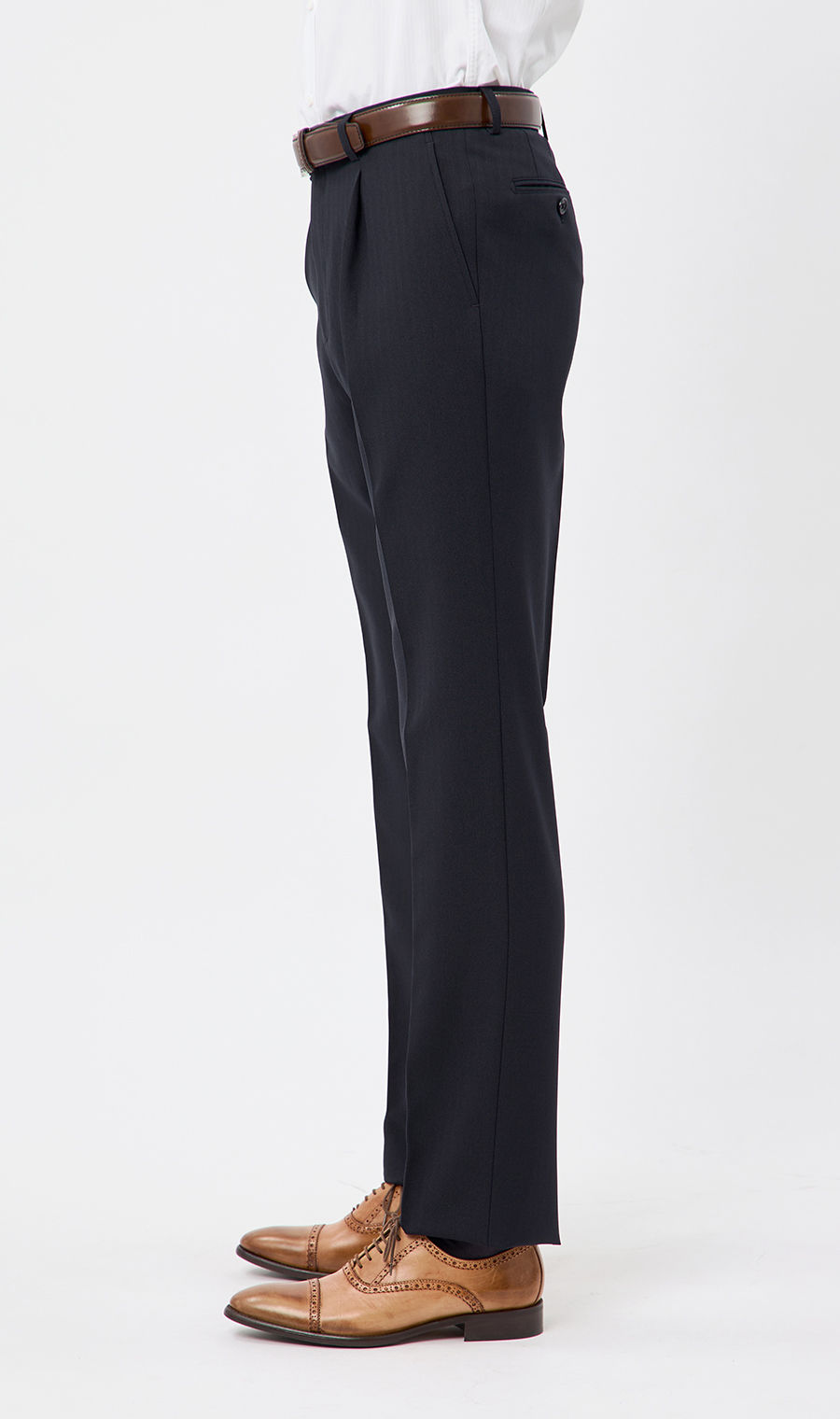 スタイリッシュスーツ【ウォッシャブル】 ネイビー 体型:YA体(スリム型),号数（身長）:3号(160cm)