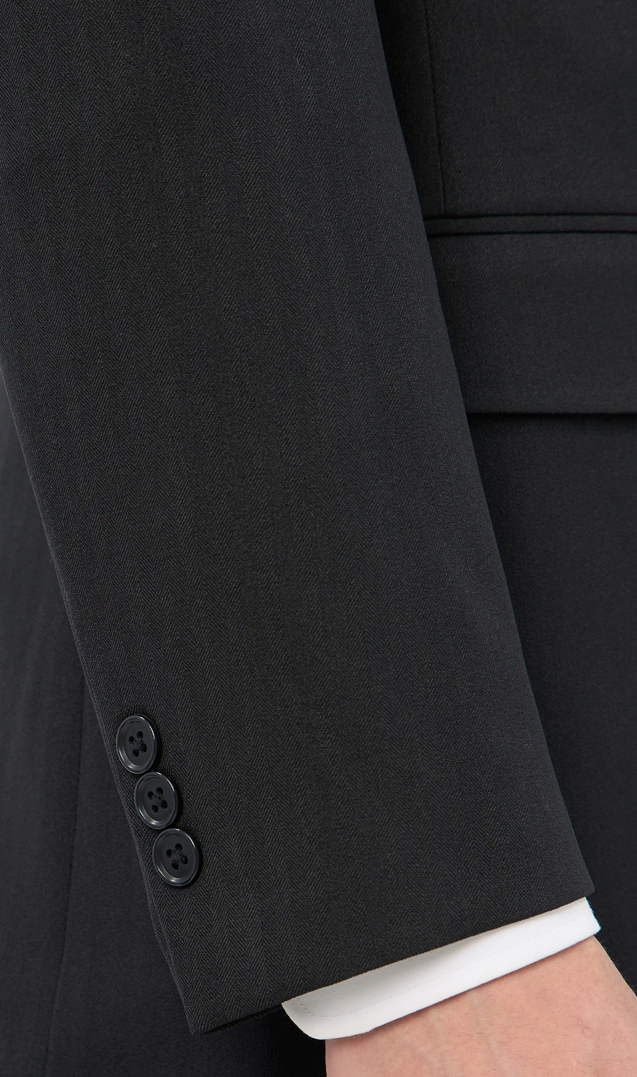 時尚套裝 【可水洗】 黑色體型:YA體 (修身型)，號數 (身高) :3號 (160cm)