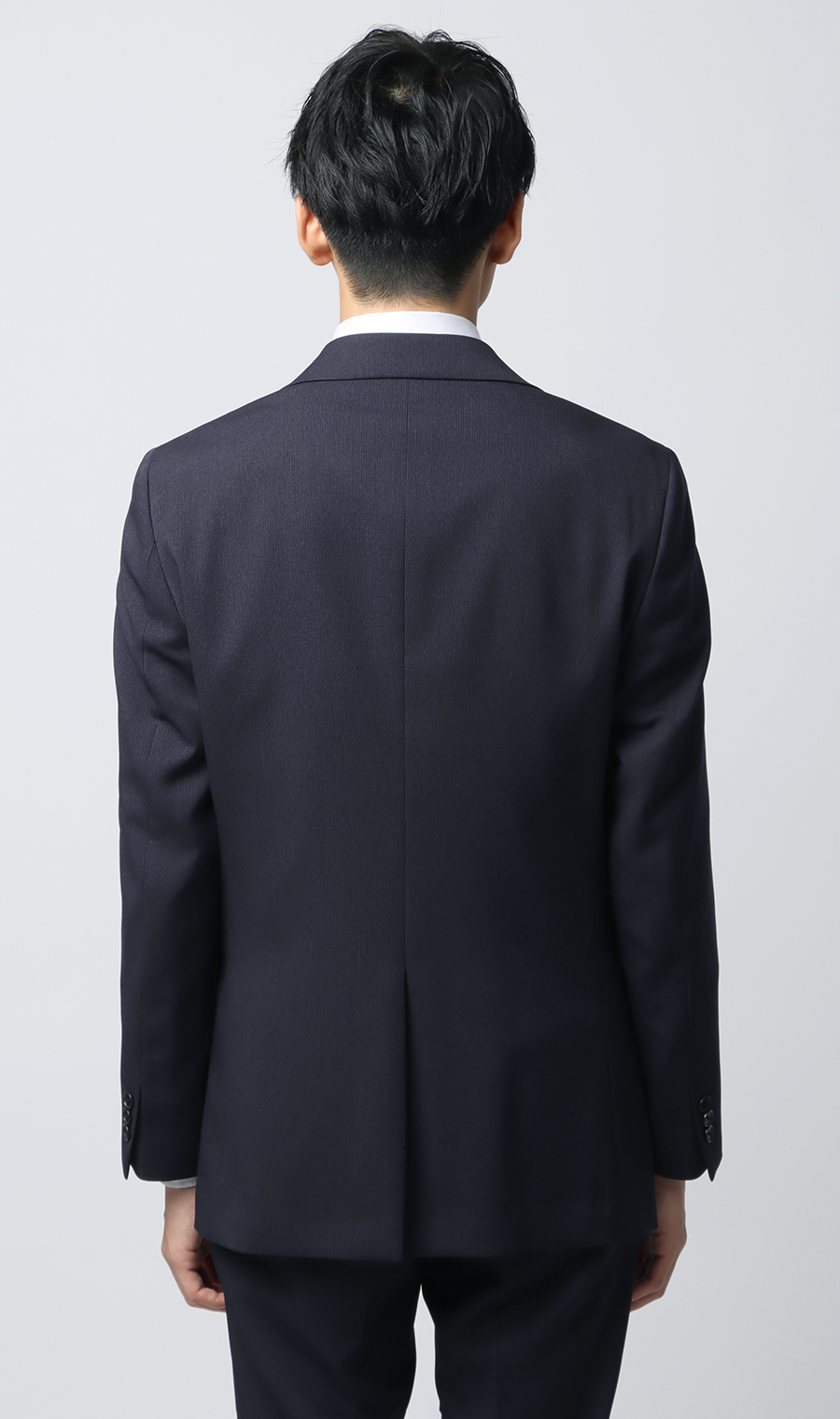 スタイリッシュスーツ【ウォッシャブル】 ネイビー 体型:YA体(スリム型),号数（身長）:3号(160cm)