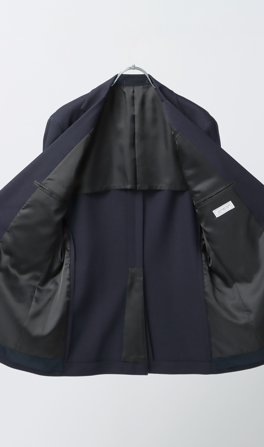 スタイリッシュスーツ【ウォッシャブル】 ネイビー 体型:YA体(スリム型),号数（身長）:3号(160cm)