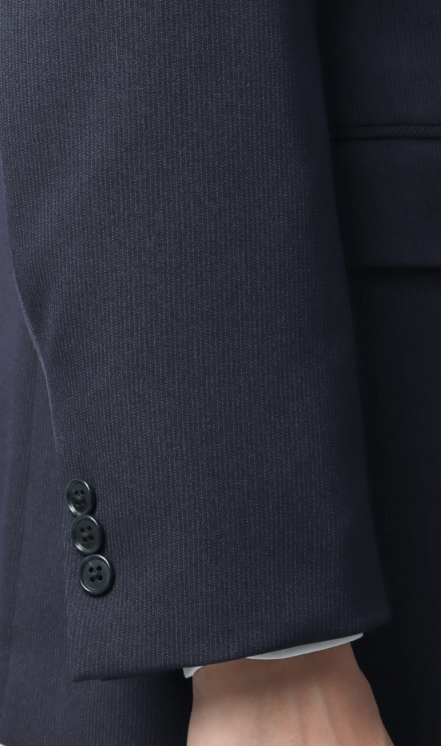 スタイリッシュスーツ【ウォッシャブル】 ネイビー 体型:YA体(スリム型),号数（身長）:3号(160cm)