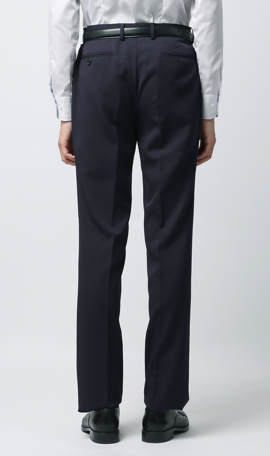 スタイリッシュスーツ【ウォッシャブル】 ネイビー 体型:YA体(スリム型),号数（身長）:3号(160cm)