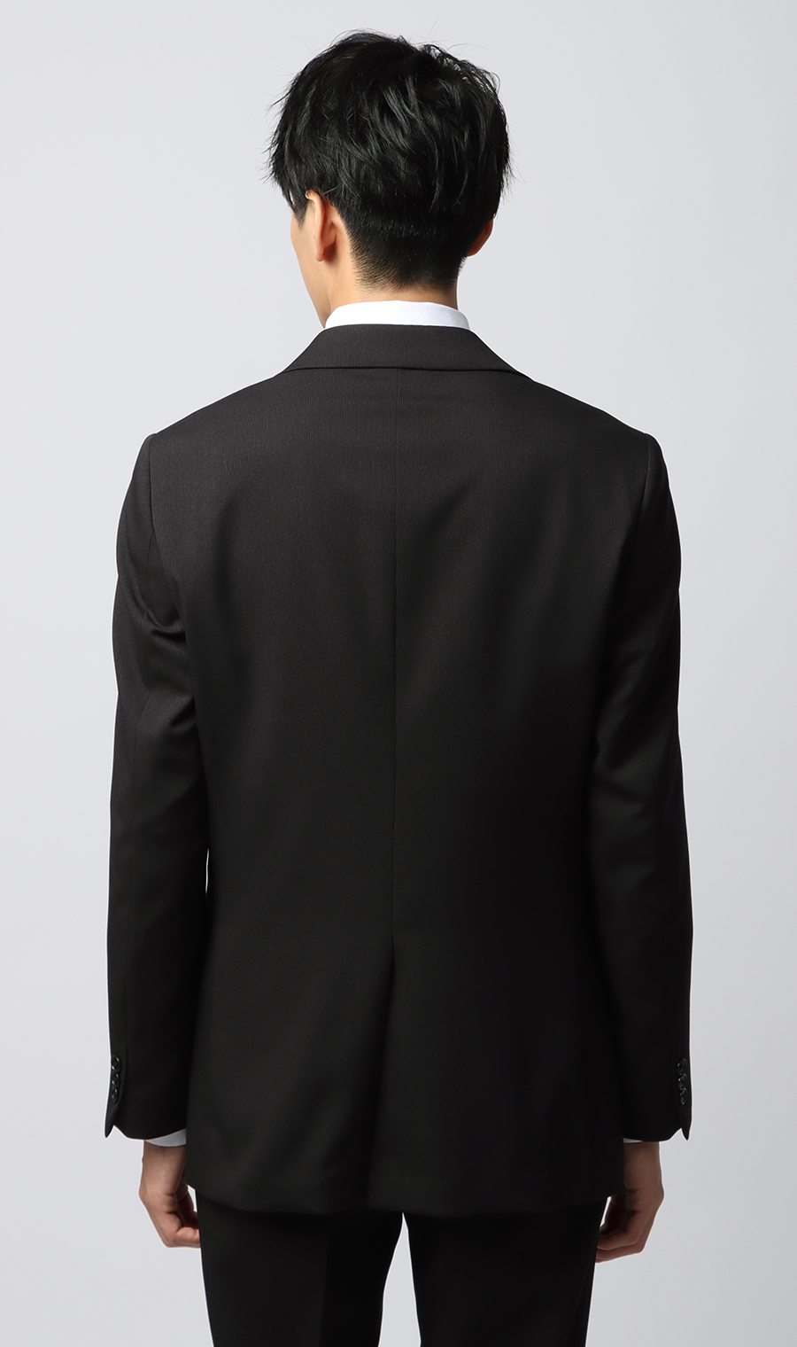 スタイリッシュスーツ【ウォッシャブル】 ブラック 体型:YA体(スリム型),号数（身長）:3号(160cm)