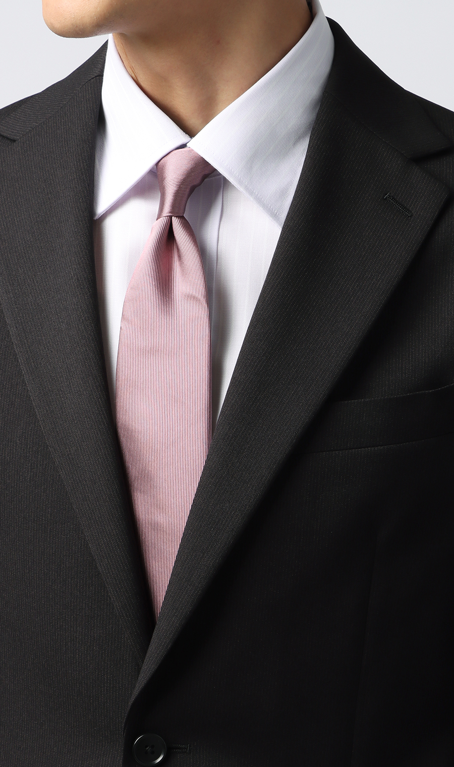 スタイリッシュスーツ【ウォッシャブル】 ブラック 体型:YA体(スリム型),号数（身長）:3号(160cm)