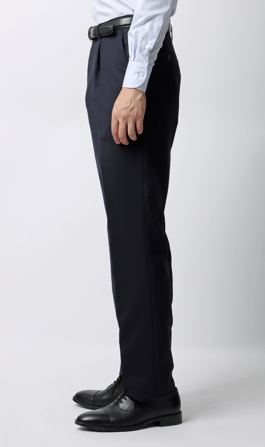 プレミアムスタイリッシュスーツ【SUPER100’ｓ Cashmere Blend】 ネイビー 体型:YA体(スリム型),号数（身長）:3号(160cm)