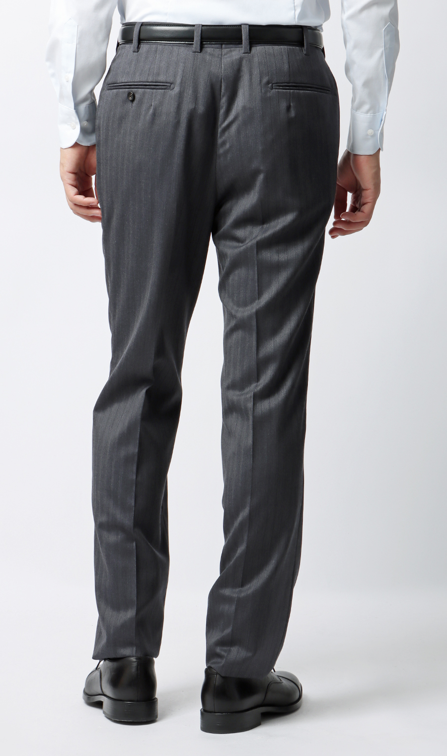 プレミアムスタイリッシュスーツ【SUPER100’ｓ Cashmere Blend】 グレー 体型:YA体(スリム型),号数（身長）:4号(165cm)