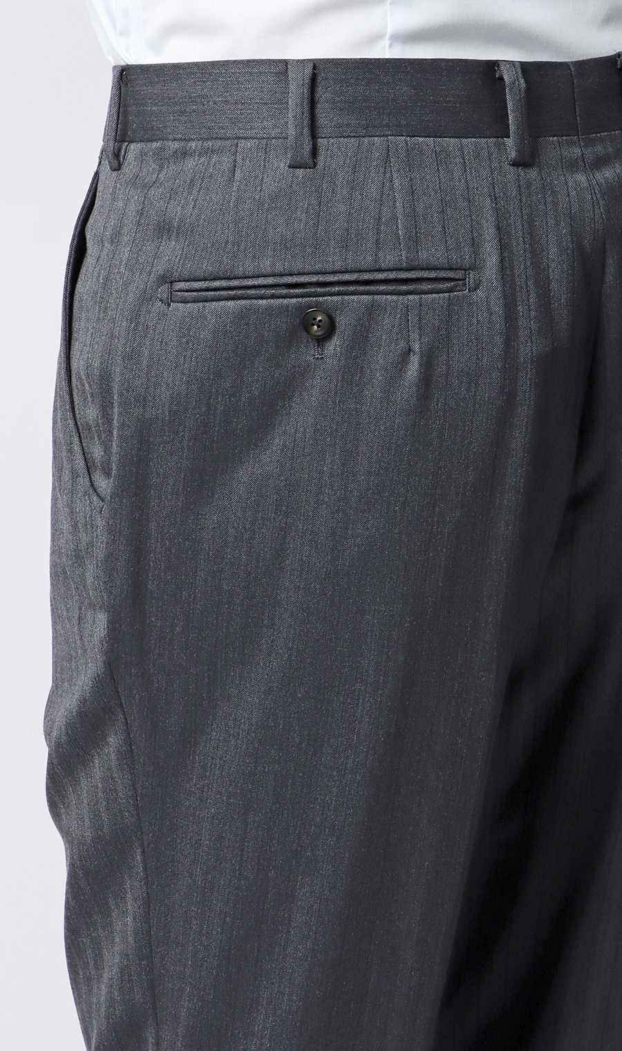 プレミアムスタイリッシュスーツ【SUPER100’ｓ Cashmere Blend】 グレー 体型:YA体(スリム型),号数（身長）:4号(165cm)