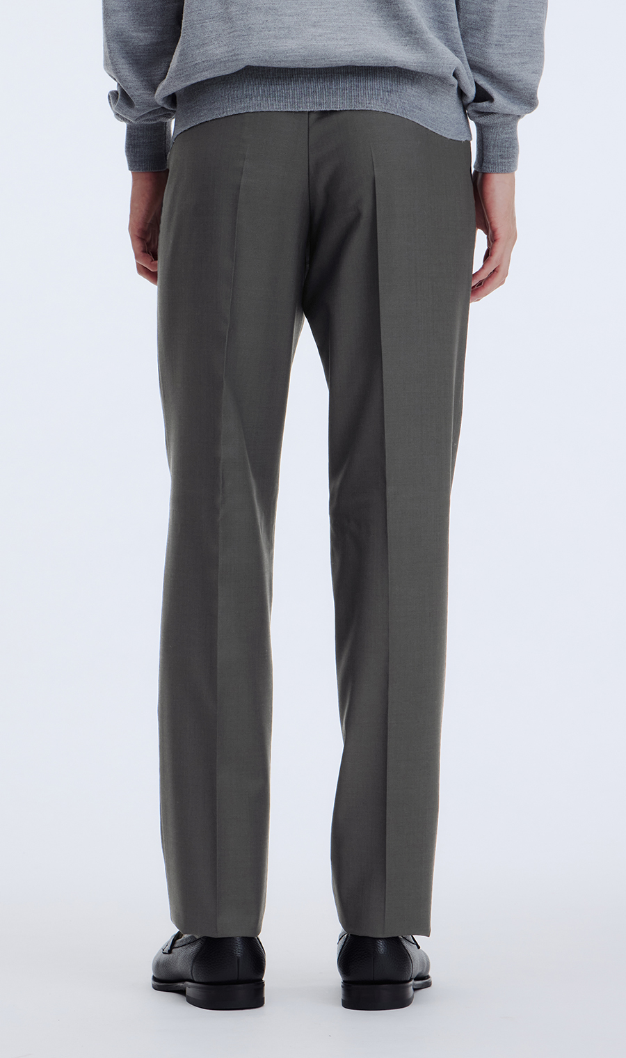 プレミアムスタイリッシュスーツ【GUABELLO】 グレー 体型:YA体(スリム型),号数（身長）:3号(160cm)