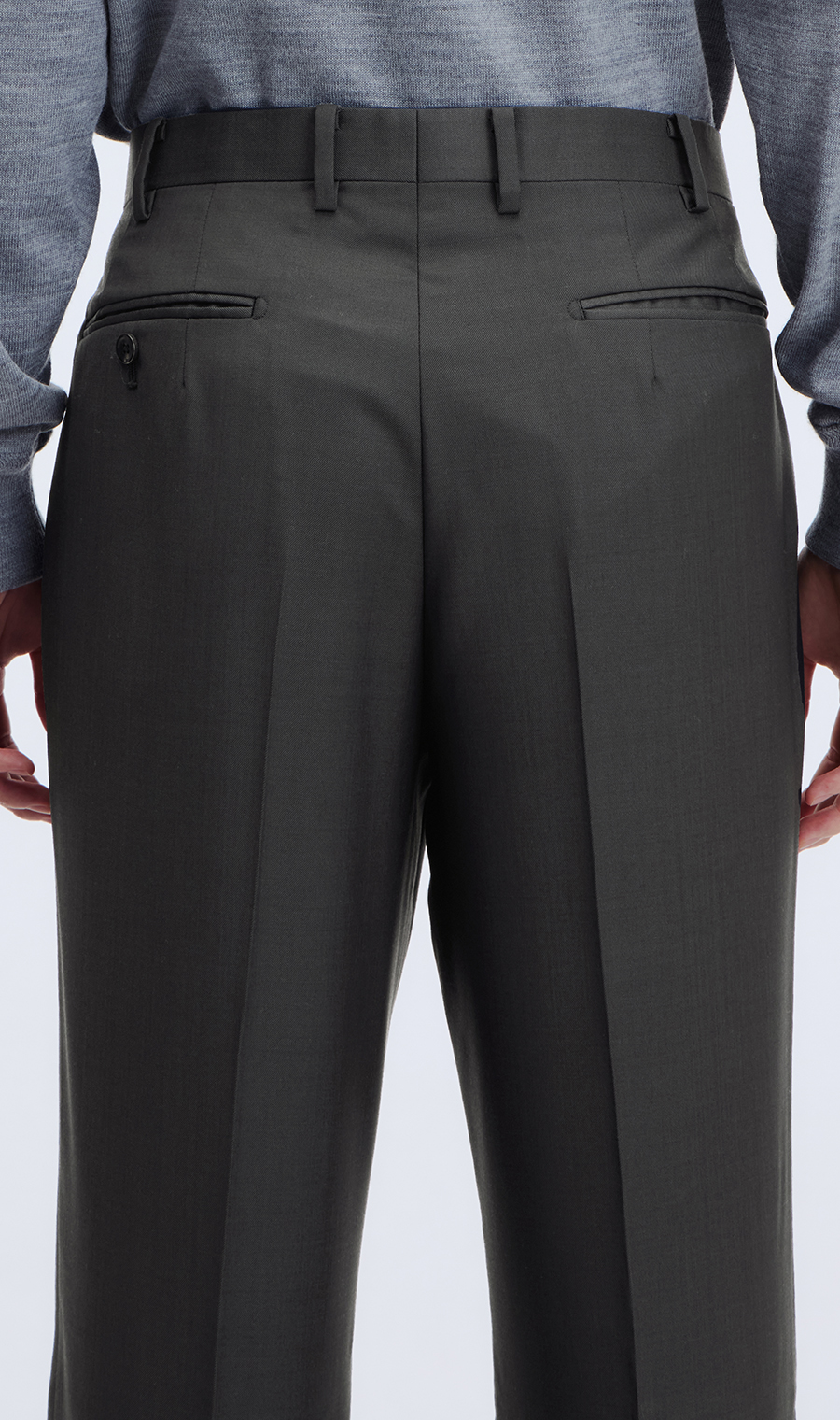 プレミアムスタイリッシュスーツ【GUABELLO】 グレー 体型:YA体(スリム型),号数（身長）:3号(160cm)