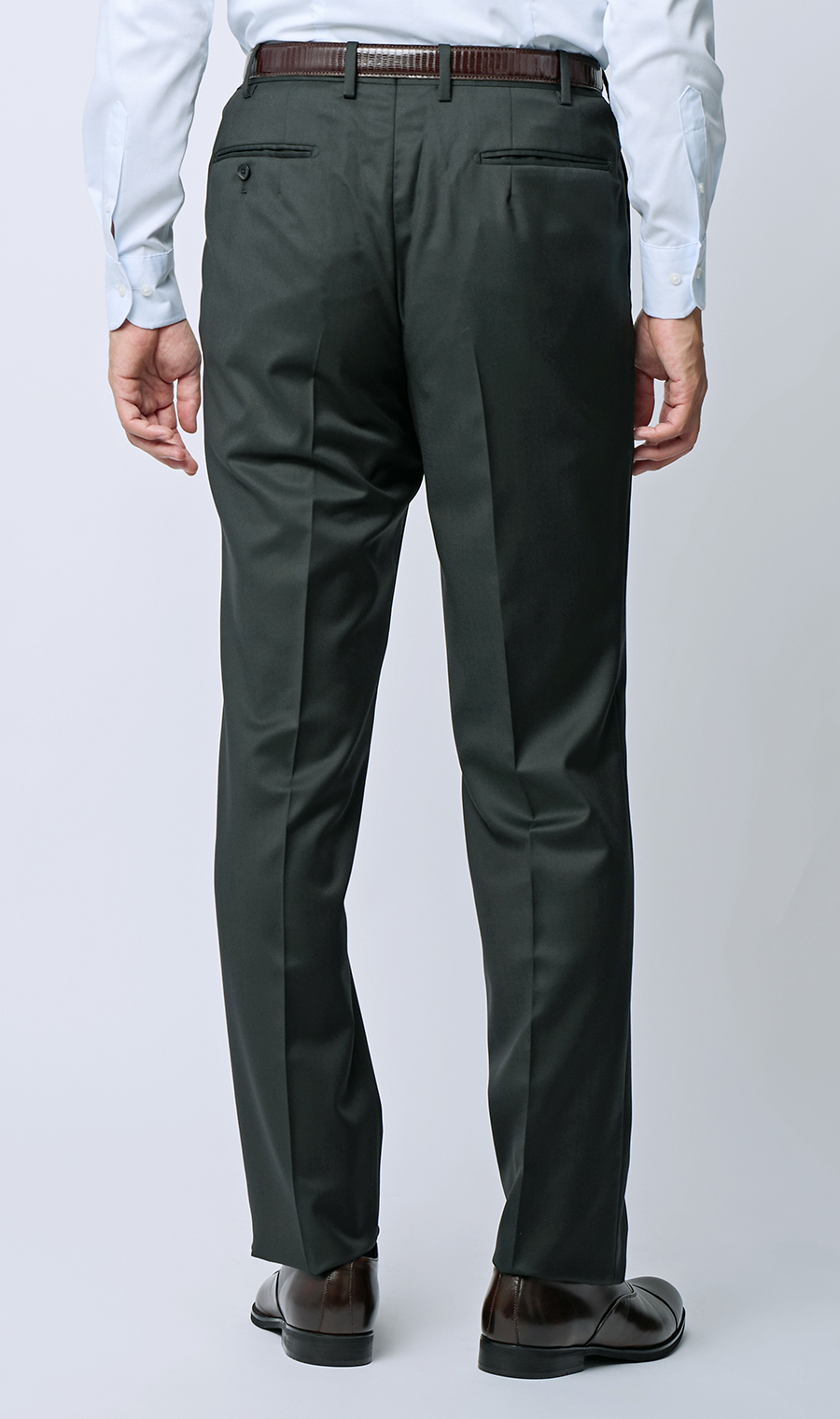 プレミアムスタイリッシュスーツ【GUABELLO】 グリーン 体型:YA体(スリム型),号数(身長):4号(165cm)