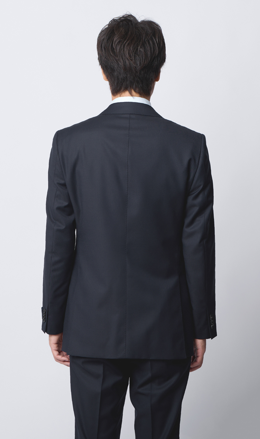 プレミアムスタイリッシュスーツ【GUABELLO】 ネイビー 体型:YA体(スリム型),号数（身長）:3号(160cm)