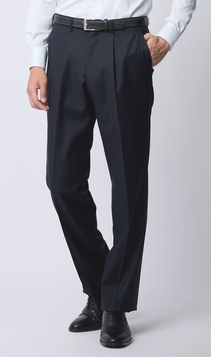 プレミアムスタイリッシュスーツ【GUABELLO】 ネイビー 体型:YA体(スリム型),号数（身長）:3号(160cm)