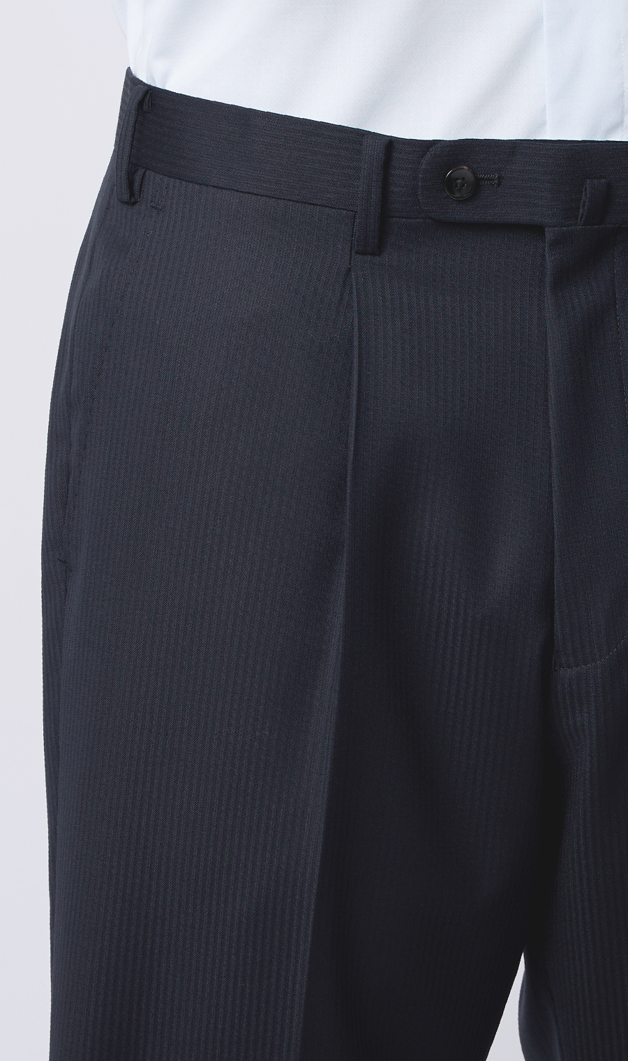 プレミアムスタイリッシュスーツ【GUABELLO】 ネイビー 体型:YA体(スリム型),号数（身長）:3号(160cm)