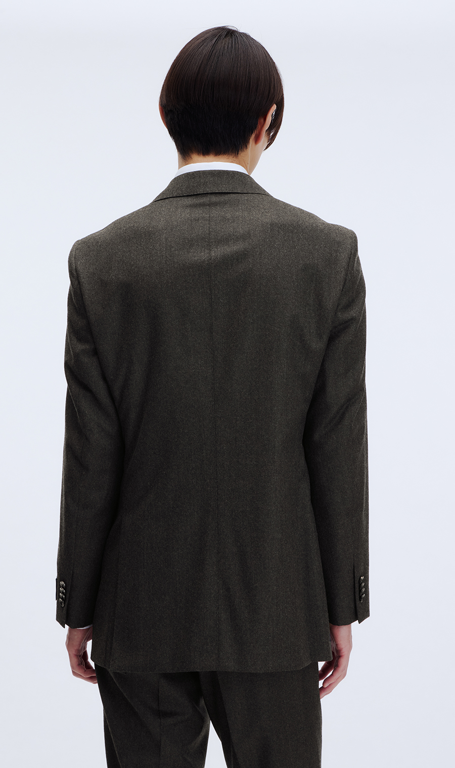 プレミアムスタイリッシュスーツ【GUABELLO】 チャコール 体型:YA体(スリム型),号数（身長）:3号(160cm)