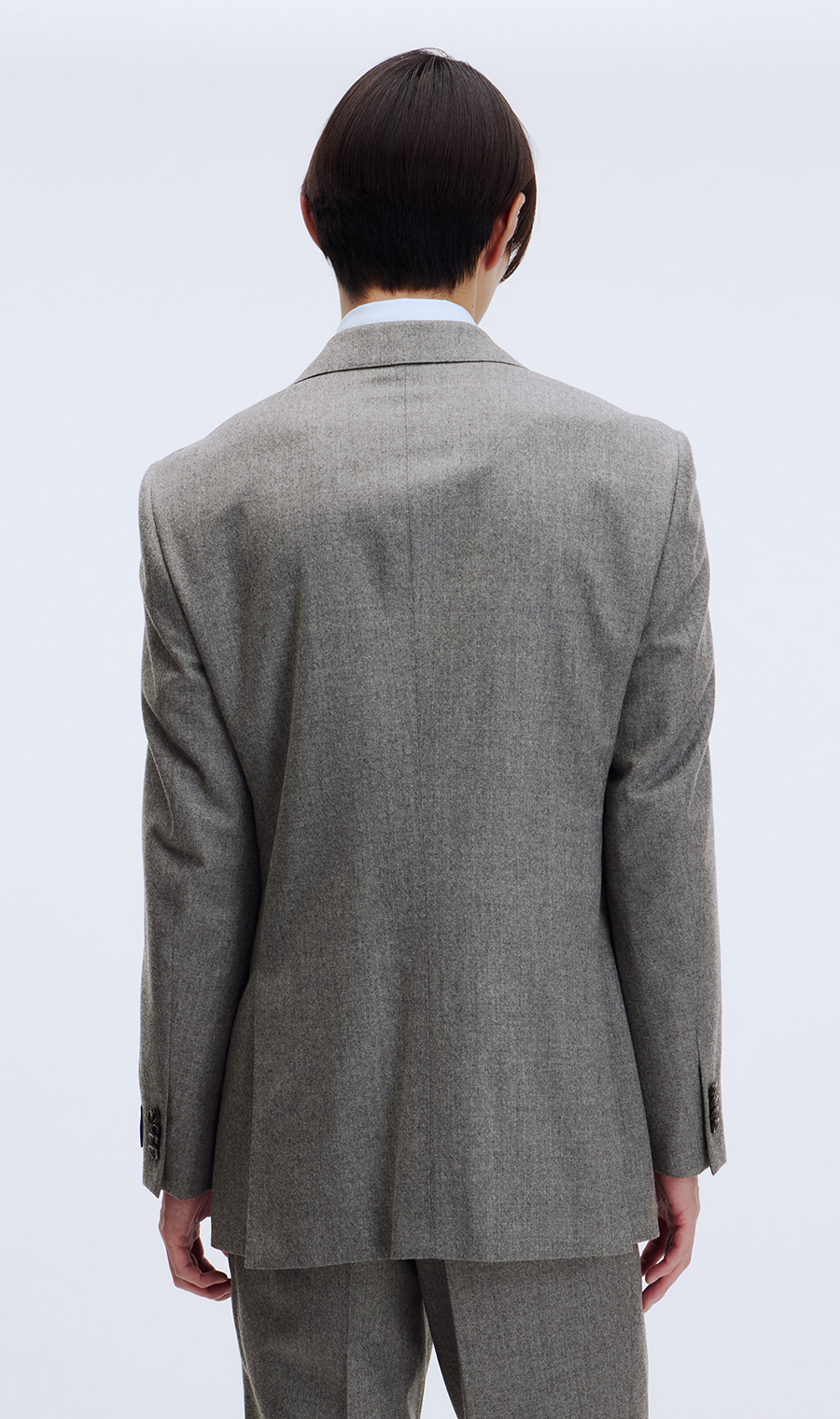 プレミアムスタイリッシュスーツ【GUABELLO】 グレー 体型:YA体(スリム型),号数（身長）:3号(160cm)