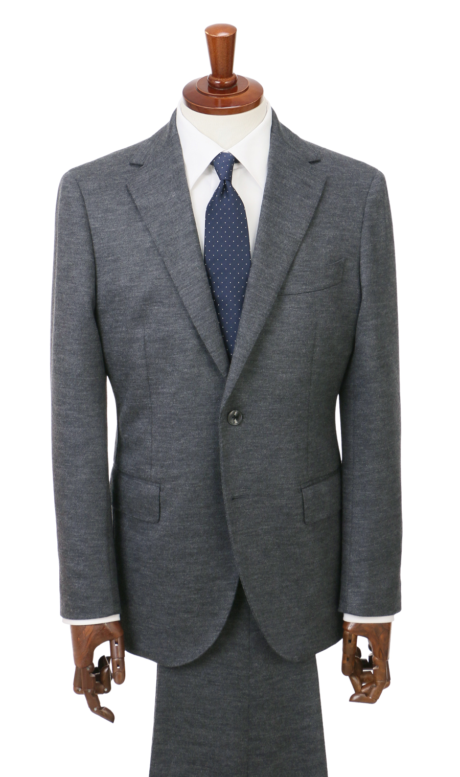 プレミアムスタイリッシュスーツ【ADVANCE MODEL】 グレー 体型:YA体(スリム型),号数(身長):5号(170cm)