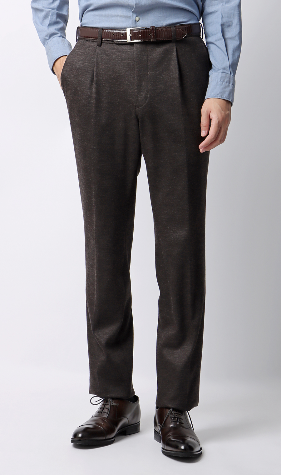 プレミアムスタイリッシュスーツ【ADVANCE MODEL】 ブラウン 体型:BE体(ゆったり型),号数(身長):6号(175cm)