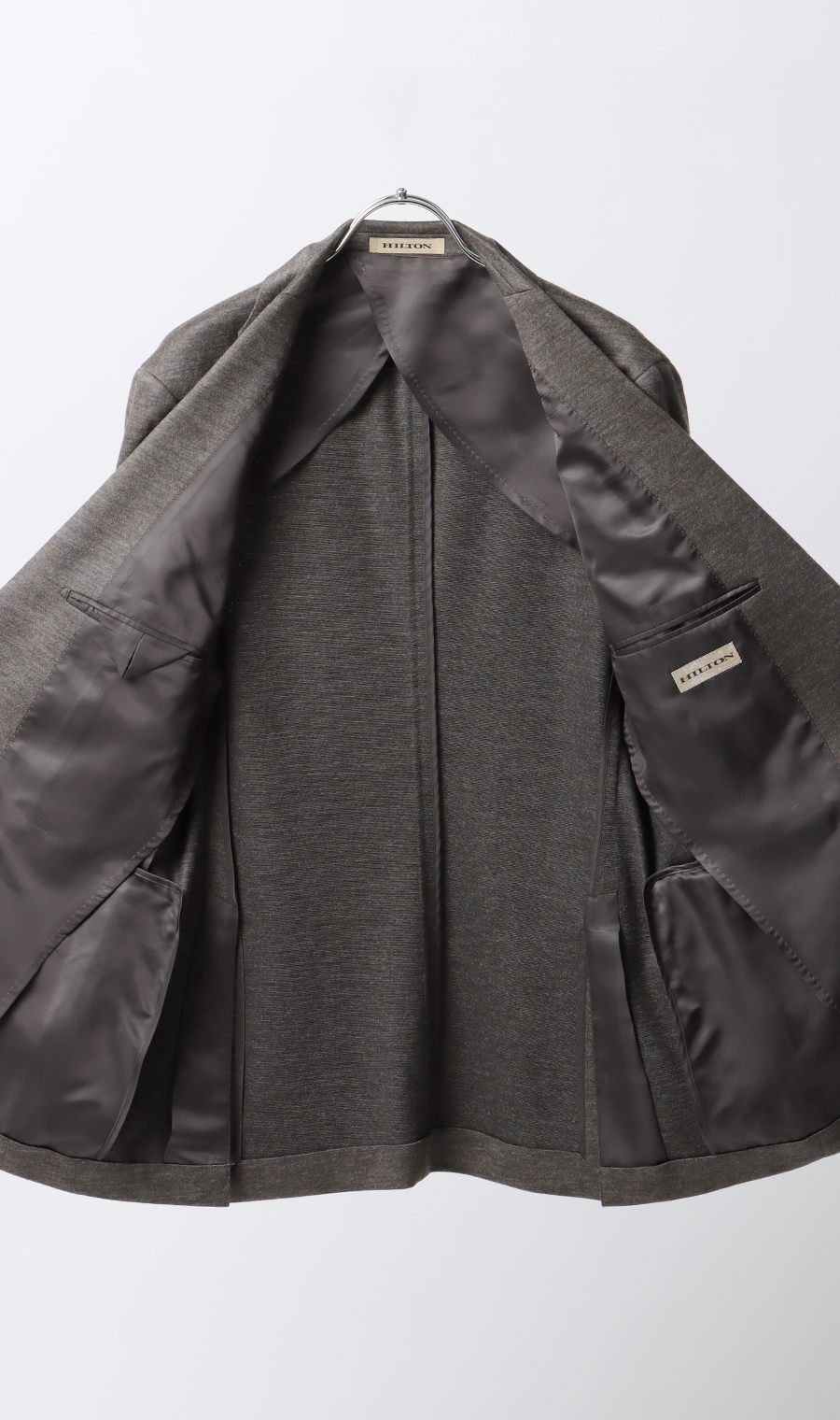 プレミアムスタイリッシュスーツ【ADVANCE MODEL】 グレージュ 体型:AB体(がっちり型),号数(身長):6号(175cm)