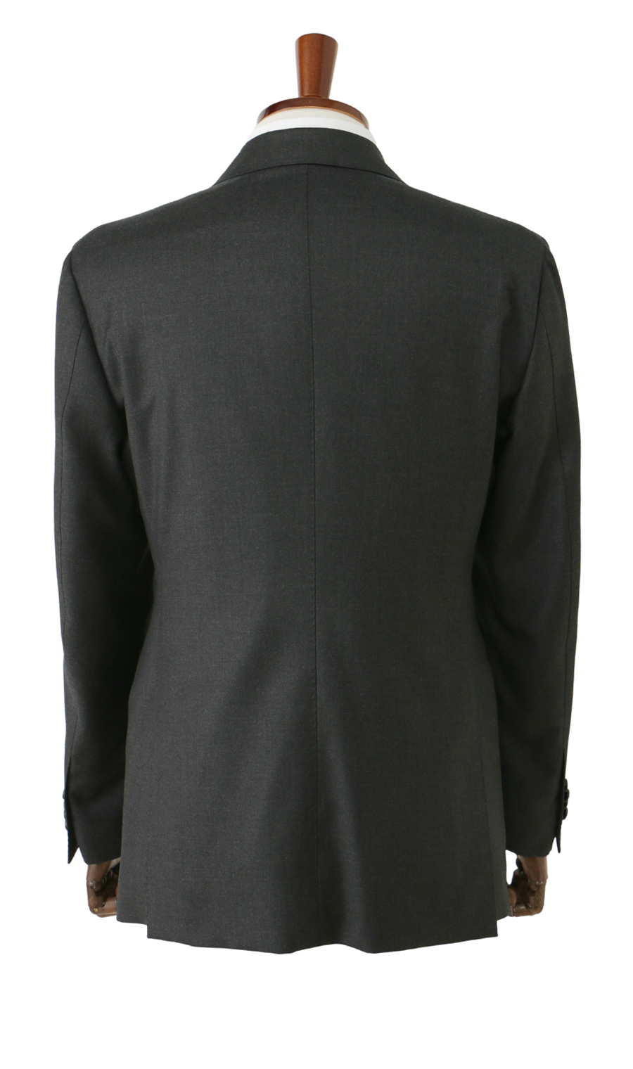 プレミアムスタイリッシュスーツ【Ermenegildo Zegna】【HILTON】 チャコール 体型:A体(標準型),号数(身長):4号(165cm)