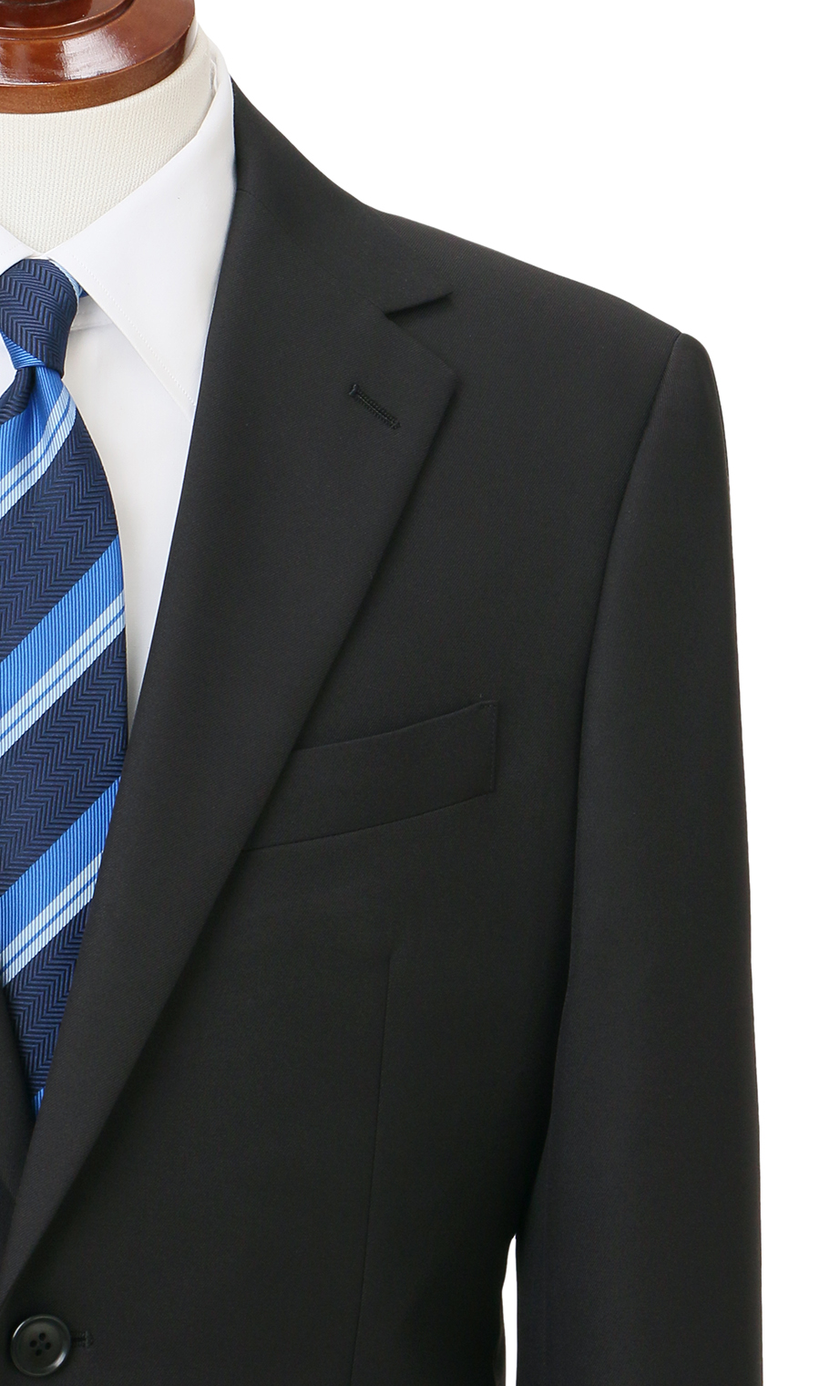 スタイリッシュスーツ【黒無地】【就活】【セットアップ着用可】 ブラック系 体型:YA体(スリム型),号数（身長）:3号(160cm)