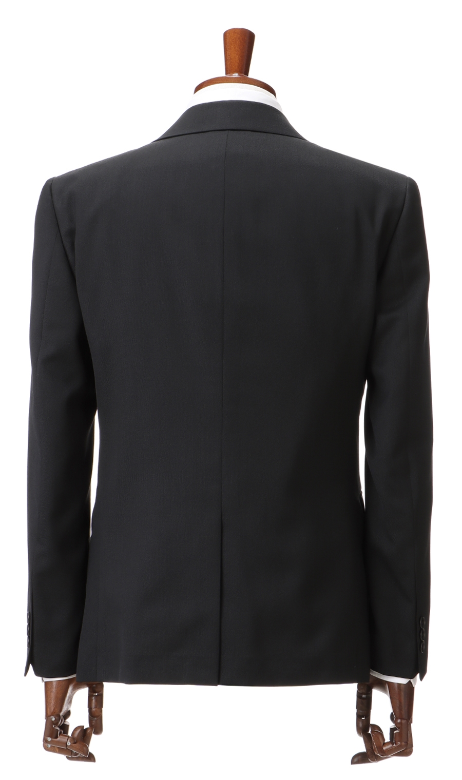 スタイリッシュスーツ《ウォッシャブル》《就活》《黒無地》 ブラック 体型:BE体(ゆったり型),号数(身長):4号(165cm)