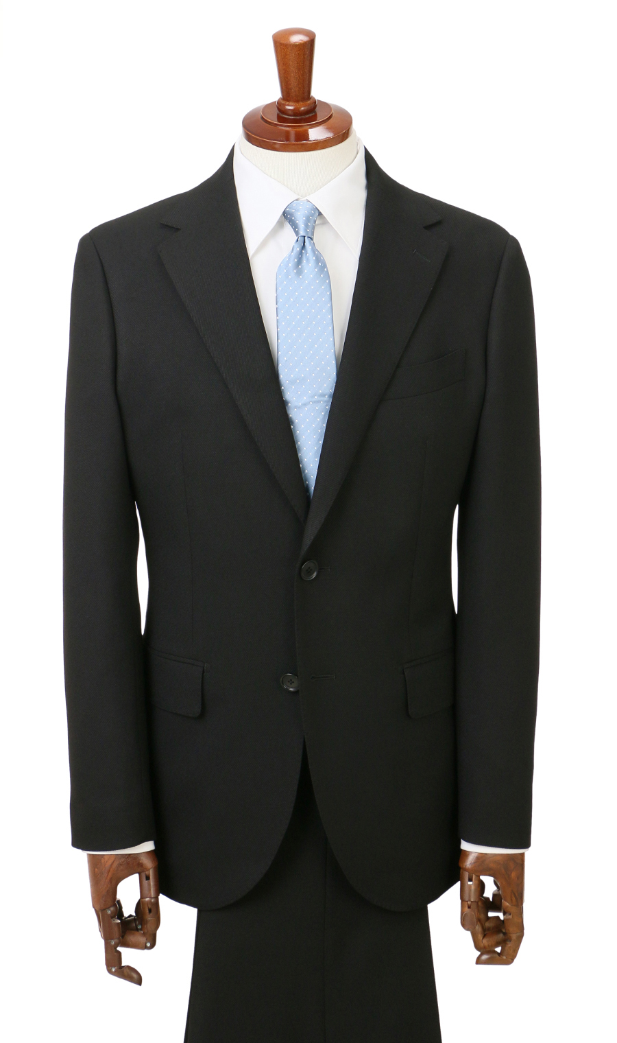 スタイリッシュスーツ【CONTROLα】 ブラック 体型:YA体(スリム型),号数（身長）:3号(160cm)