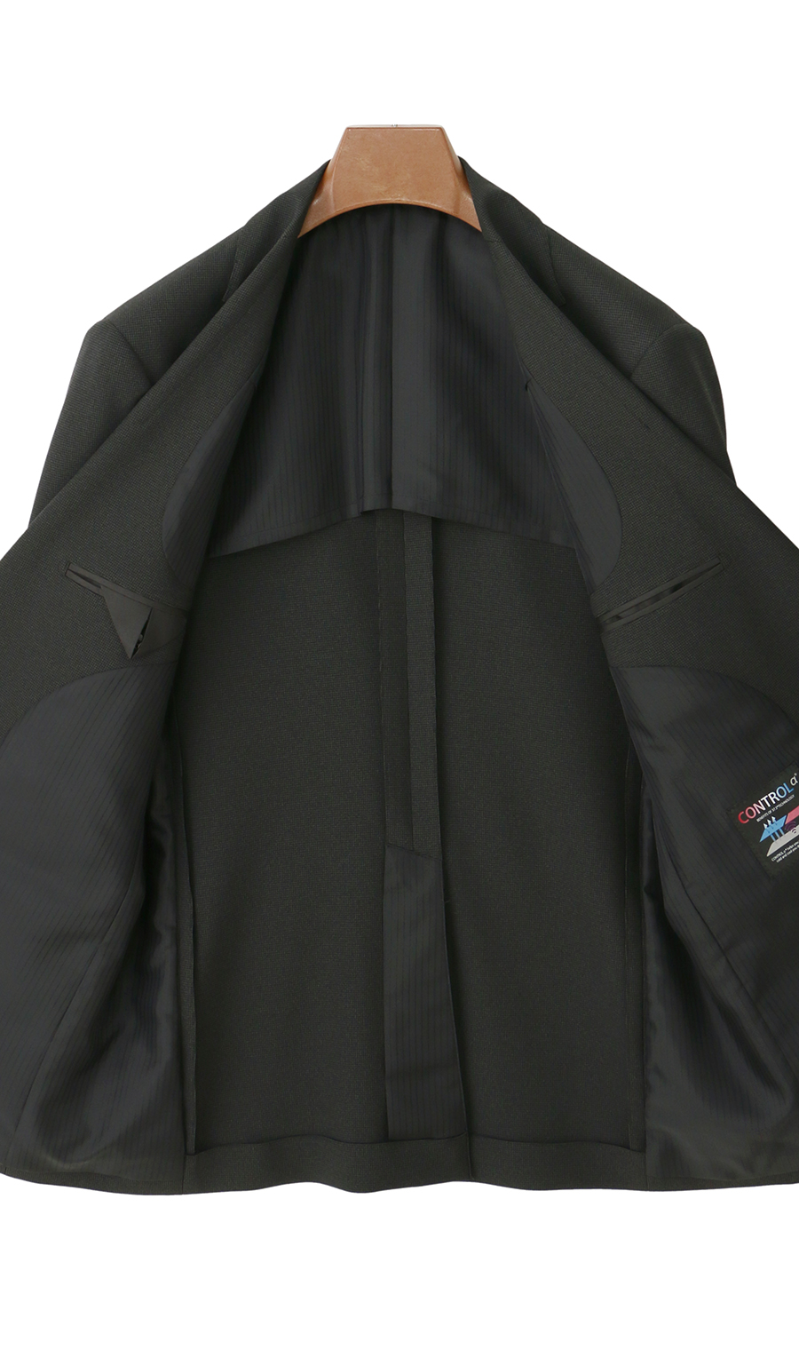 スタイリッシュスーツ【CONTROLα】 グレー 体型:YA体(スリム型),号数（身長）:3号(160cm)