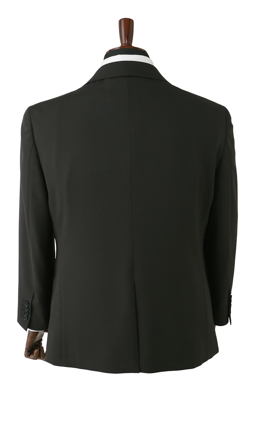 スタイリッシュスーツ【キング＆トール】【CONTROLα】 ブラック 体型:E体(大きいサイズ),号数（身長）:4号(165cm)