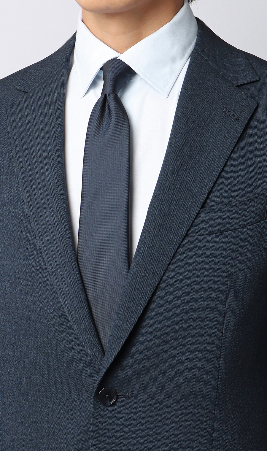 スタイリッシュスーツ【CONTROLα】 ブルー 体型:BE体(ゆったり型),号数(身長):5号(170cm)