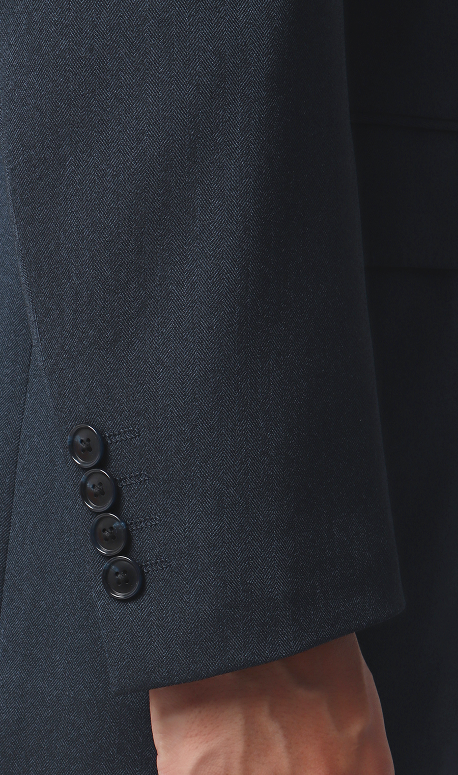 スタイリッシュスーツ【CONTROLα】 ブルー 体型:BE体(ゆったり型),号数(身長):5号(170cm)