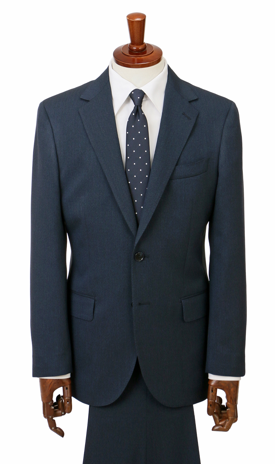 スタイリッシュスーツ【CONTROLα】 ブルー 体型:BE体(ゆったり型),号数(身長):5号(170cm)