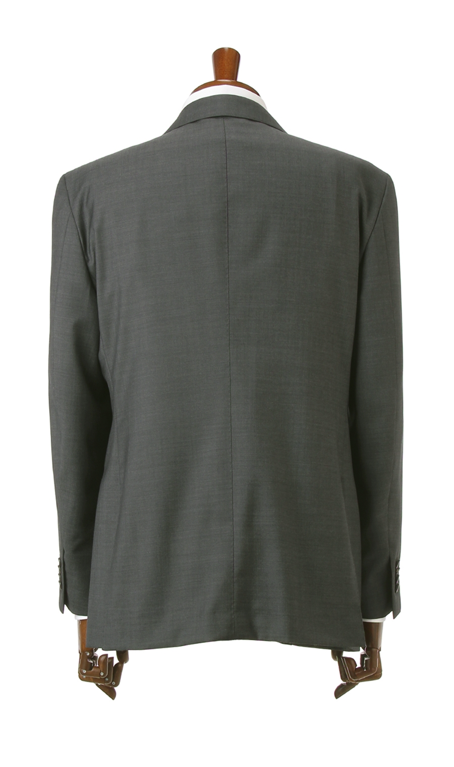 プレミアムスタイリッシュスーツ【E,ZEGNA】【Traveller】 グレー 体型:AB体(がっちり型),号数（身長）:4号(165cm)