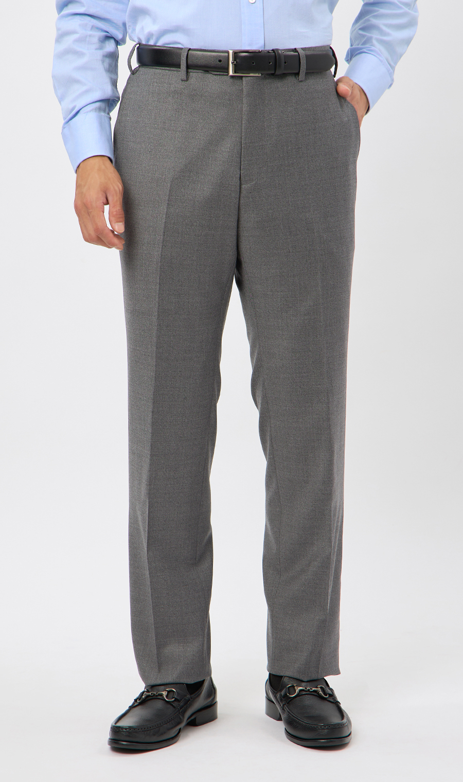 プレミアムスタイリッシュスーツ【Super140’s】 グレー 体型:YA体(スリム型),号数(身長):3号(160cm)
